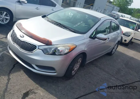 2016 Kia Forte Lx из США, поврежденный, VIN KNAFK4A64G5520307
